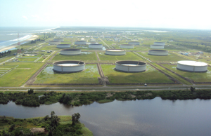 Tank Farm in Gulf of Benin